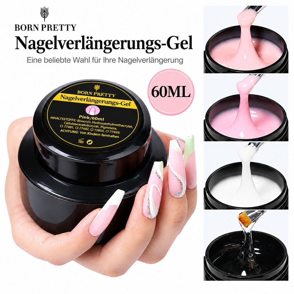 BORN PRETTY Hard Gel Aufbaugel – 30/60 ml