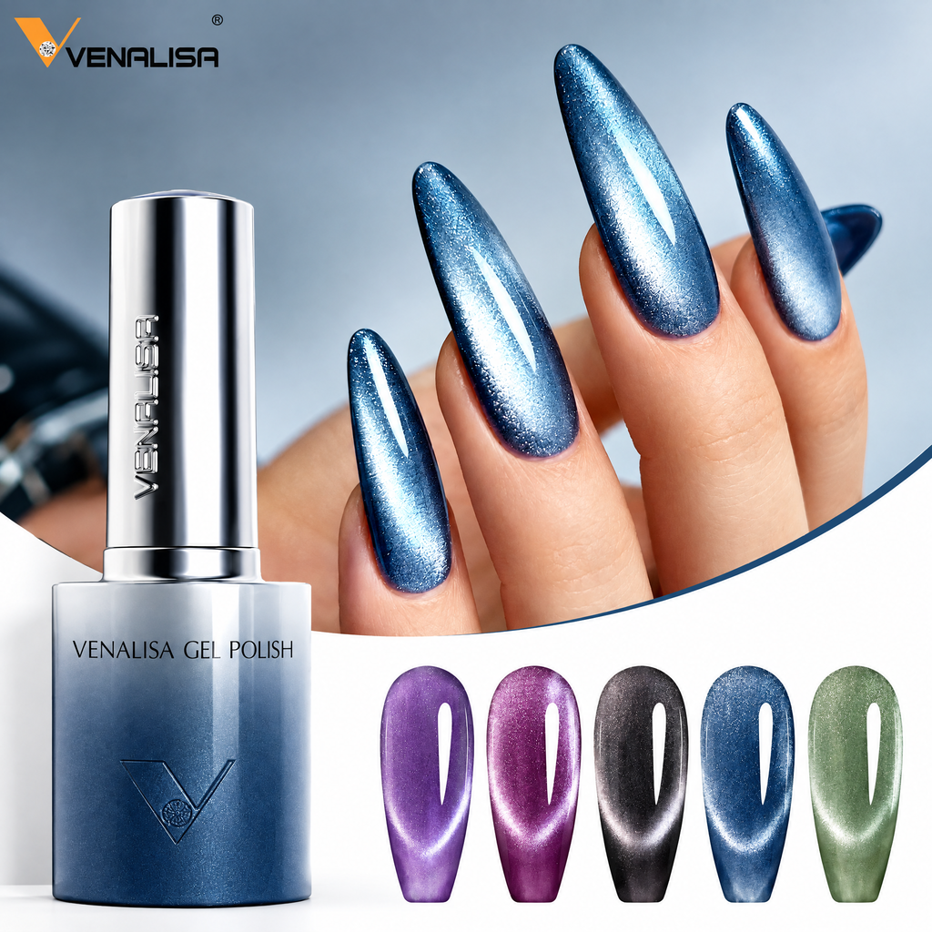 VENALISA Cat-Eye Glitzer-Farbgel – 10 ml