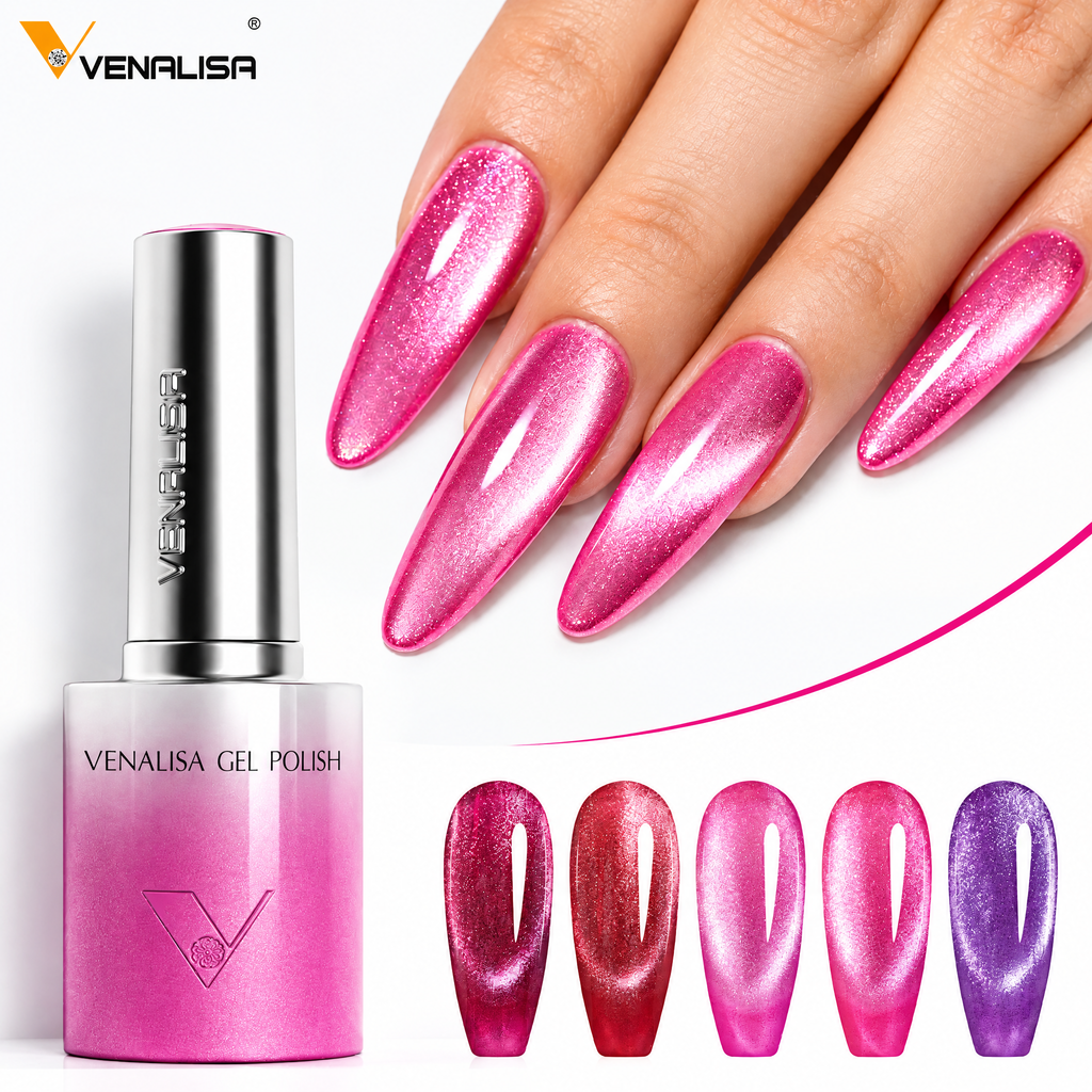 VENALISA Cat-Eye Glitzer-Farbgel – 10 ml