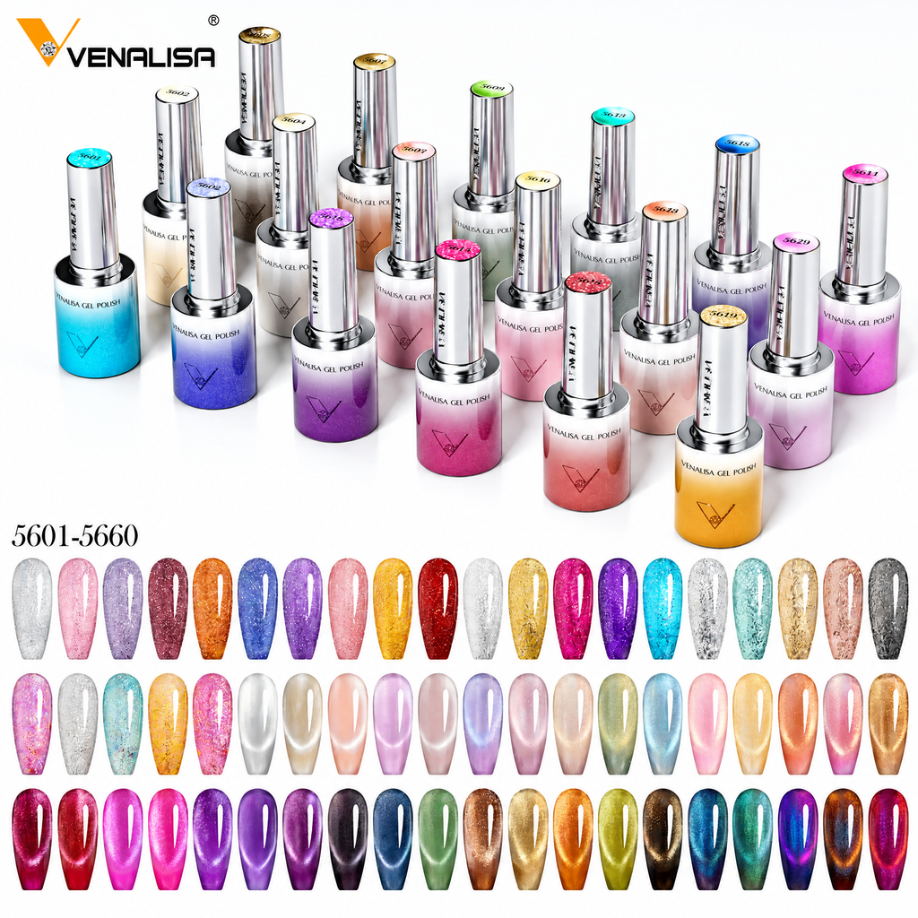 VENALISA Cat-Eye Glitzer-Farbgel – 10 ml
