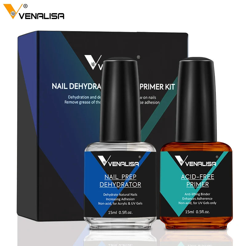VENALISA Nail Prep Set: Dehydrator & säurefreier Primer