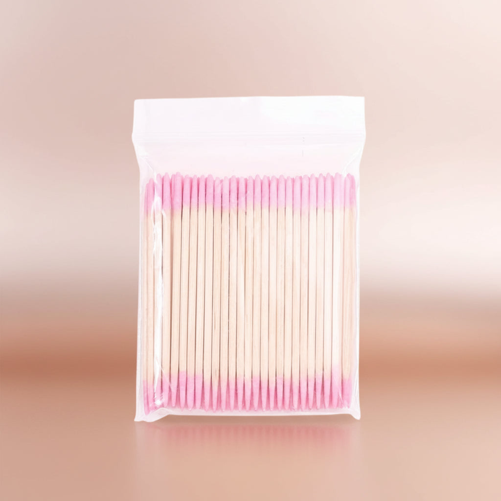 Double-Ended Cotton Swabs Fine Pointed Tips for Nail Art