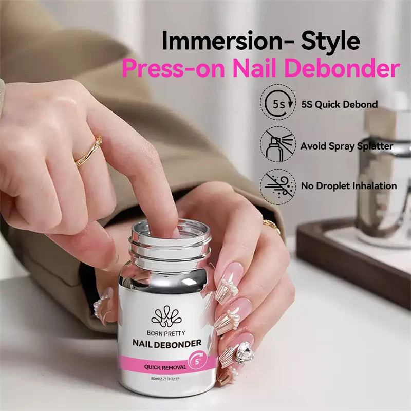 BORN PRETTY Nagelkleber-Entferner – 80 ml