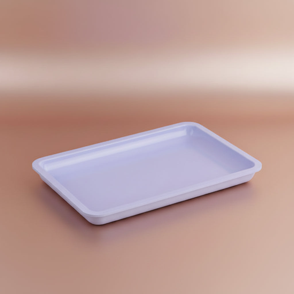 Square Stainless Steel Cosmetic Storage
