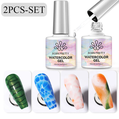BORN PRETTY Blooming Gel für Aquarell-Effekte – 10 ml
