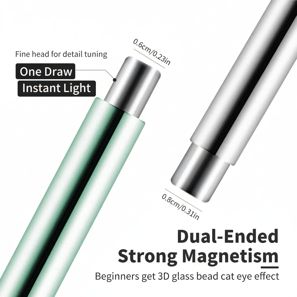 Cat Eye Nail Art Magnetic Tool Cylindrical