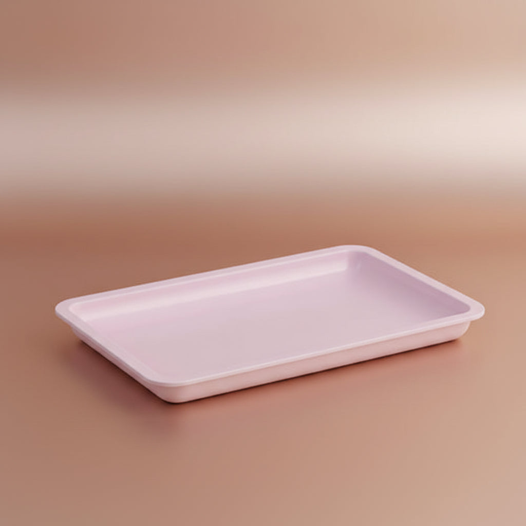 Square Stainless Steel Cosmetic Storage