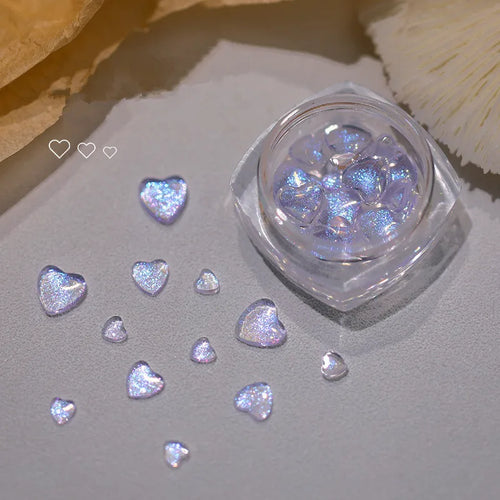 3D Herz Nail-Art Charms