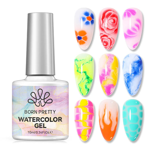 BORN PRETTY Blooming Gel für Aquarell-Effekte – 10 ml