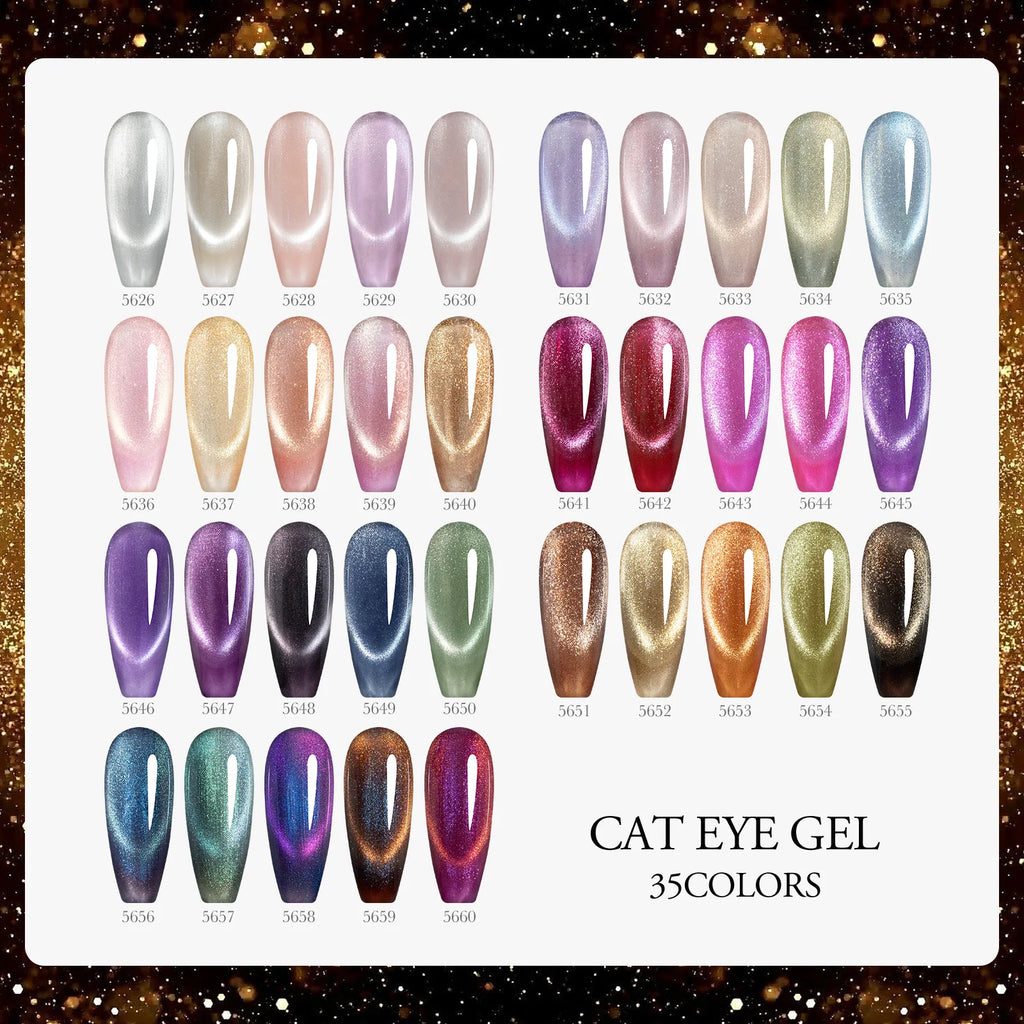 VENALISA Cat-Eye Glitzer-Farbgel – 10 ml