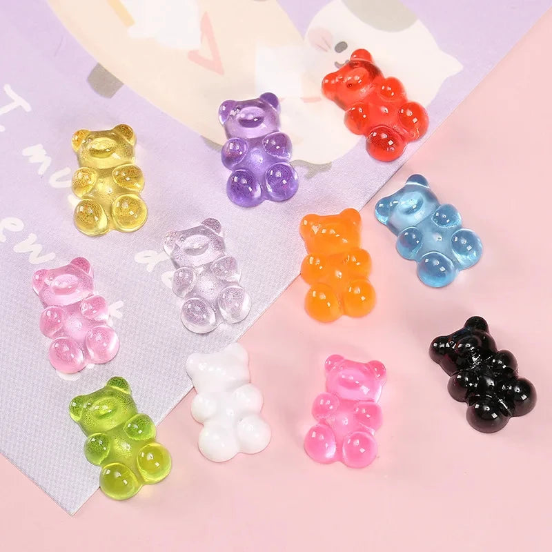 3D Gummibärchen Nail-Art Charms – 50 Stück