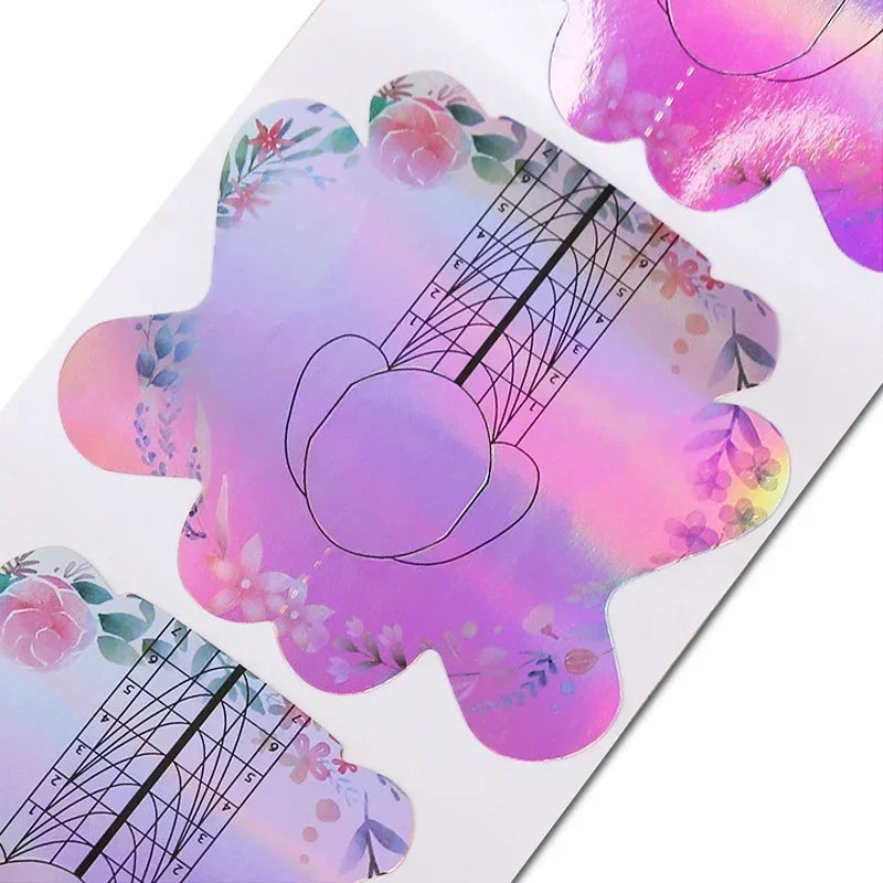 Nagelschablonen für French-Modellage – 100 Stück