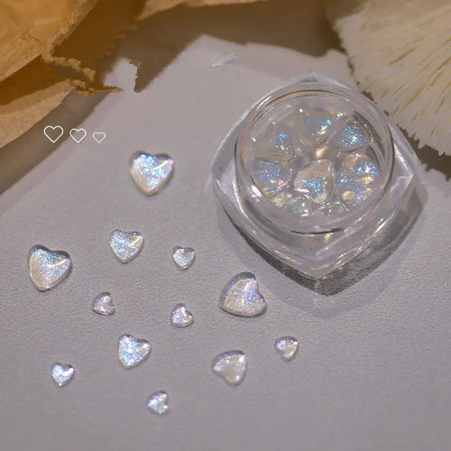 3D Herz Nail-Art Charms