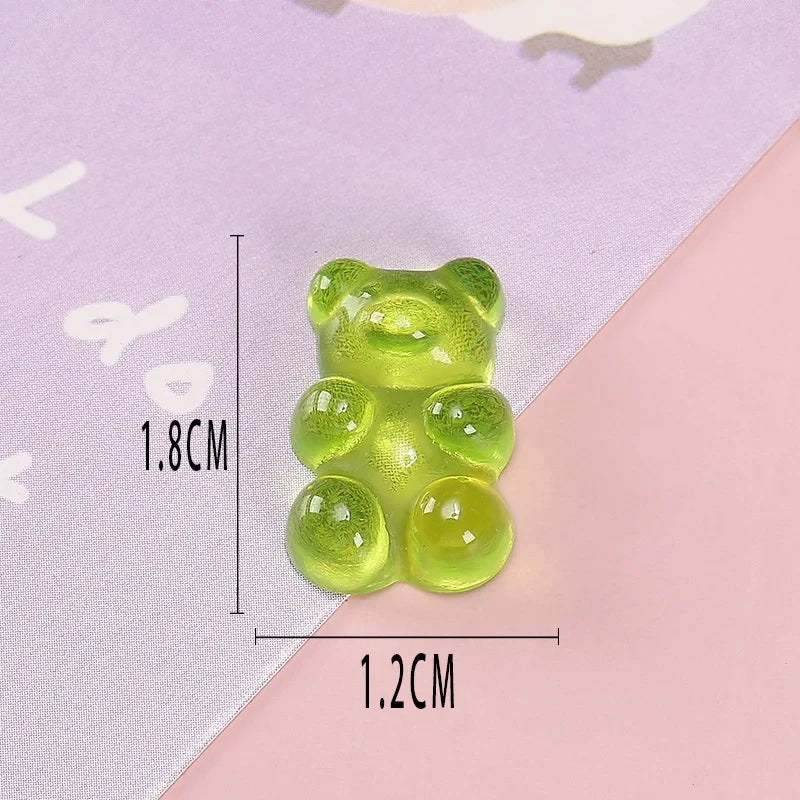 3D Gummibärchen Nail-Art Charms – 50 Stück