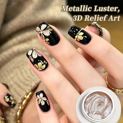 BORN PRETTY 3D Metall-Malgel – 5 ml