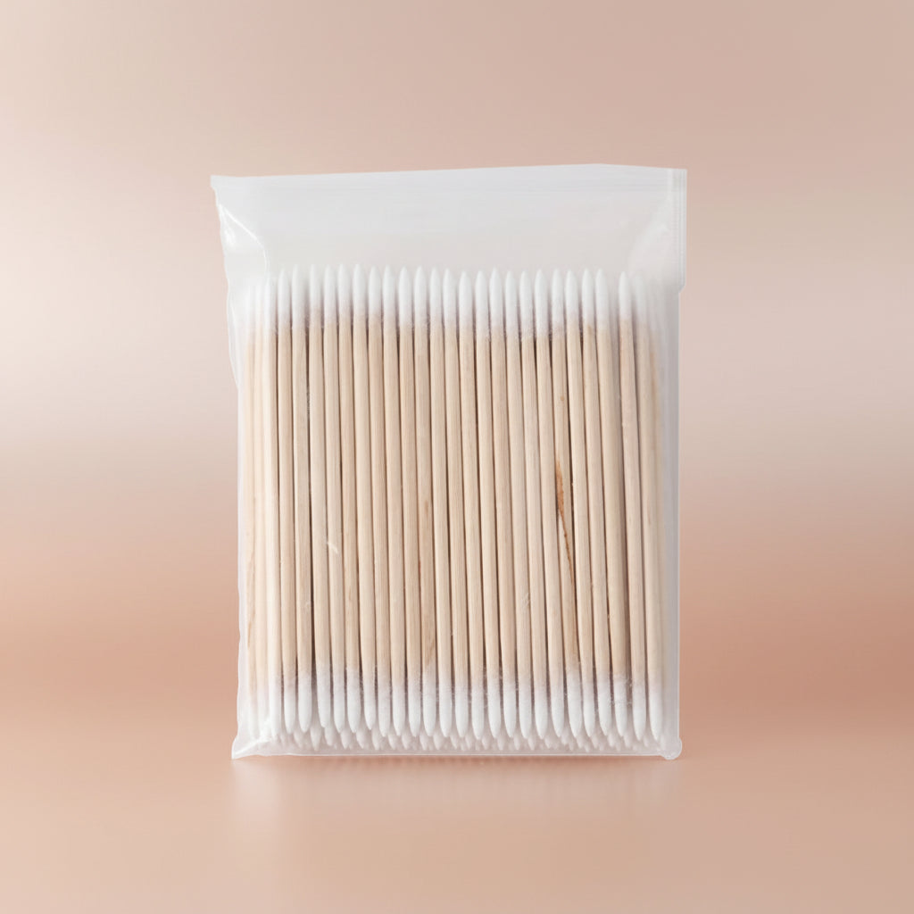 Double-Ended Cotton Swabs Fine Pointed Tips for Nail Art