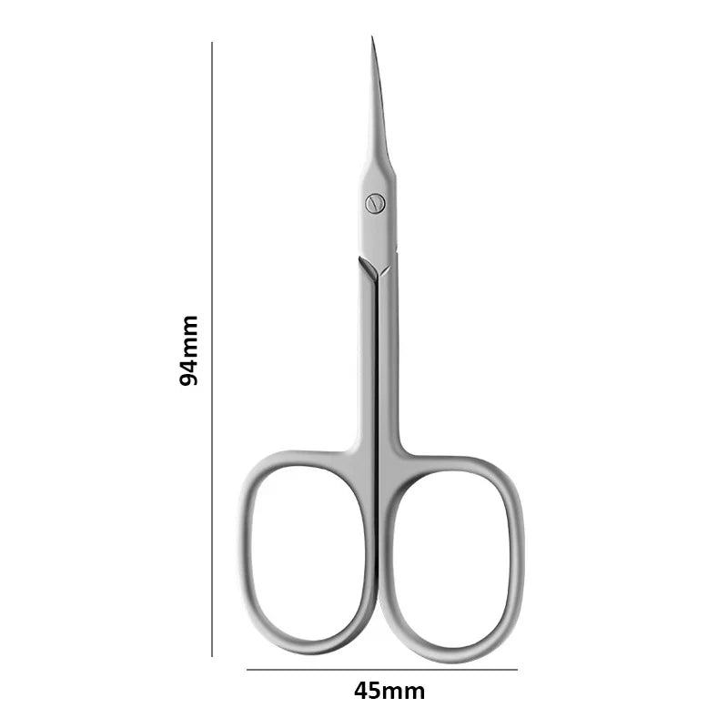 Gebogene Präzisions-Nagelhautschere
