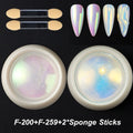 Neon Chrome Effektpuder mit Applikator