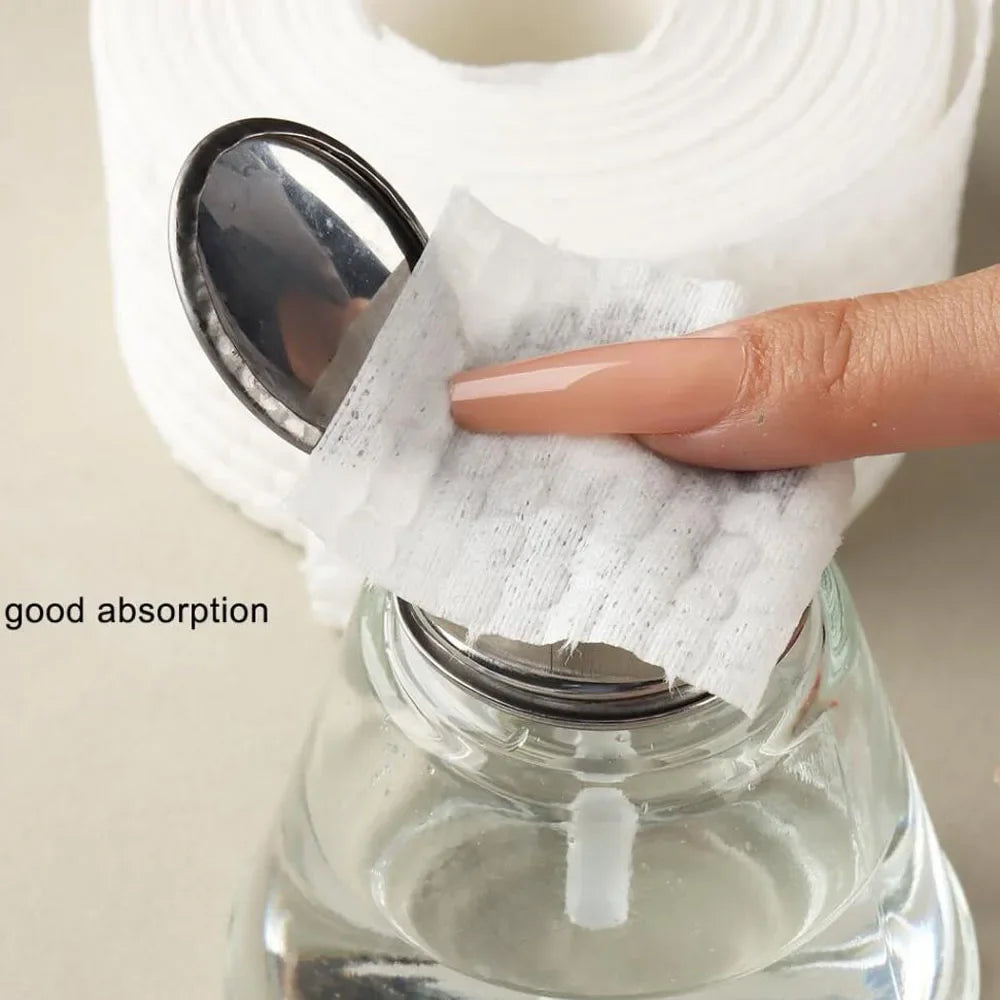 Fusselfreie Nail-Wipes auf Rolle – 1000 Stück