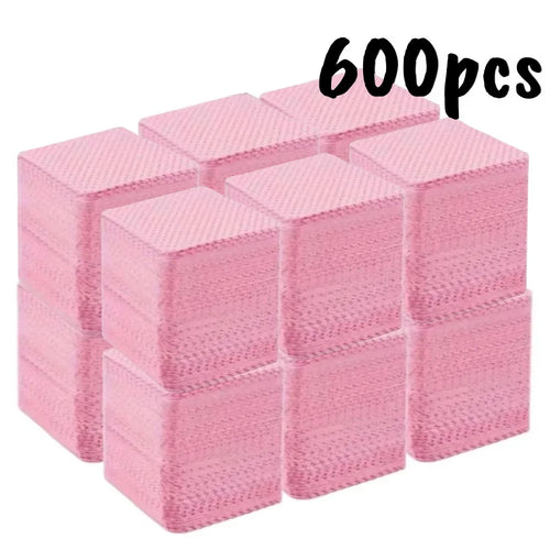 Fusselfreie Nail-Wipes mit Spender – 20/600 Stück