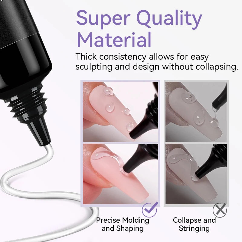BORN PRETTY 5D Modelliergel mit Spiegelpuder – 8 ml