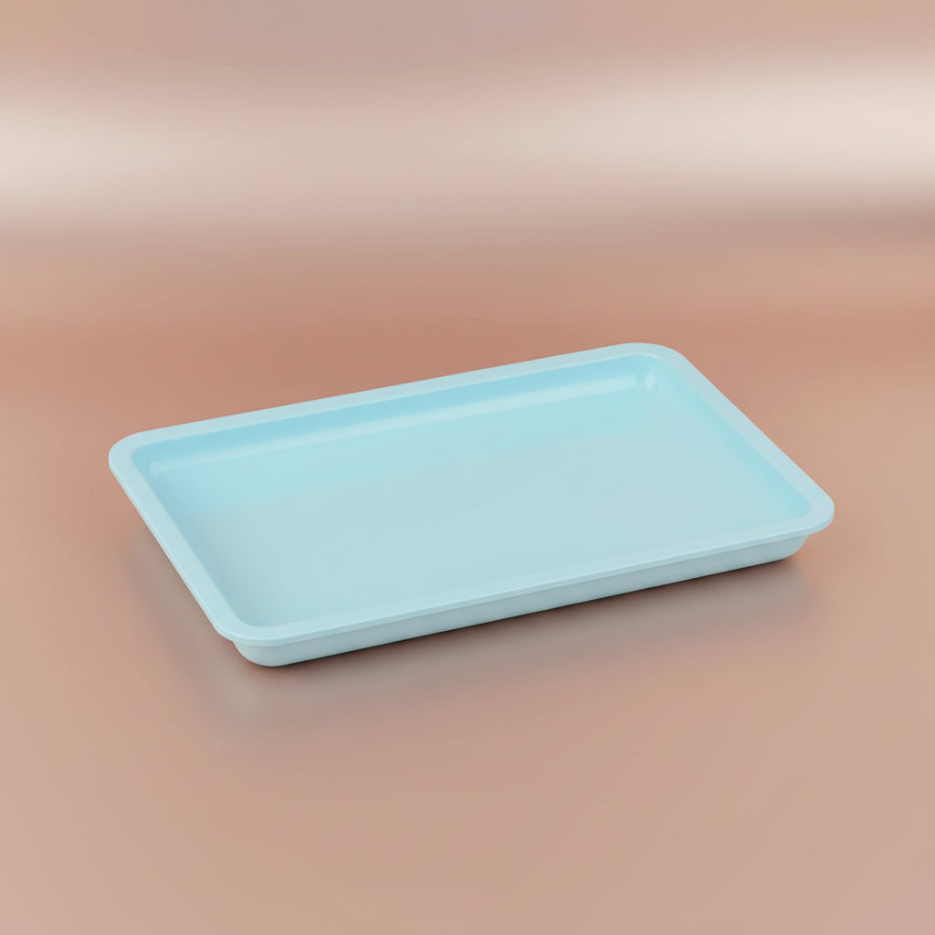 Square Stainless Steel Cosmetic Storage