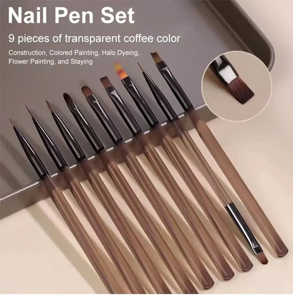 Nail Brush Liner Drawing Brush