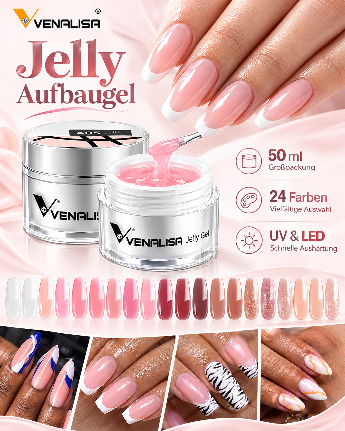 Gel in Naturfarben – 50 ml