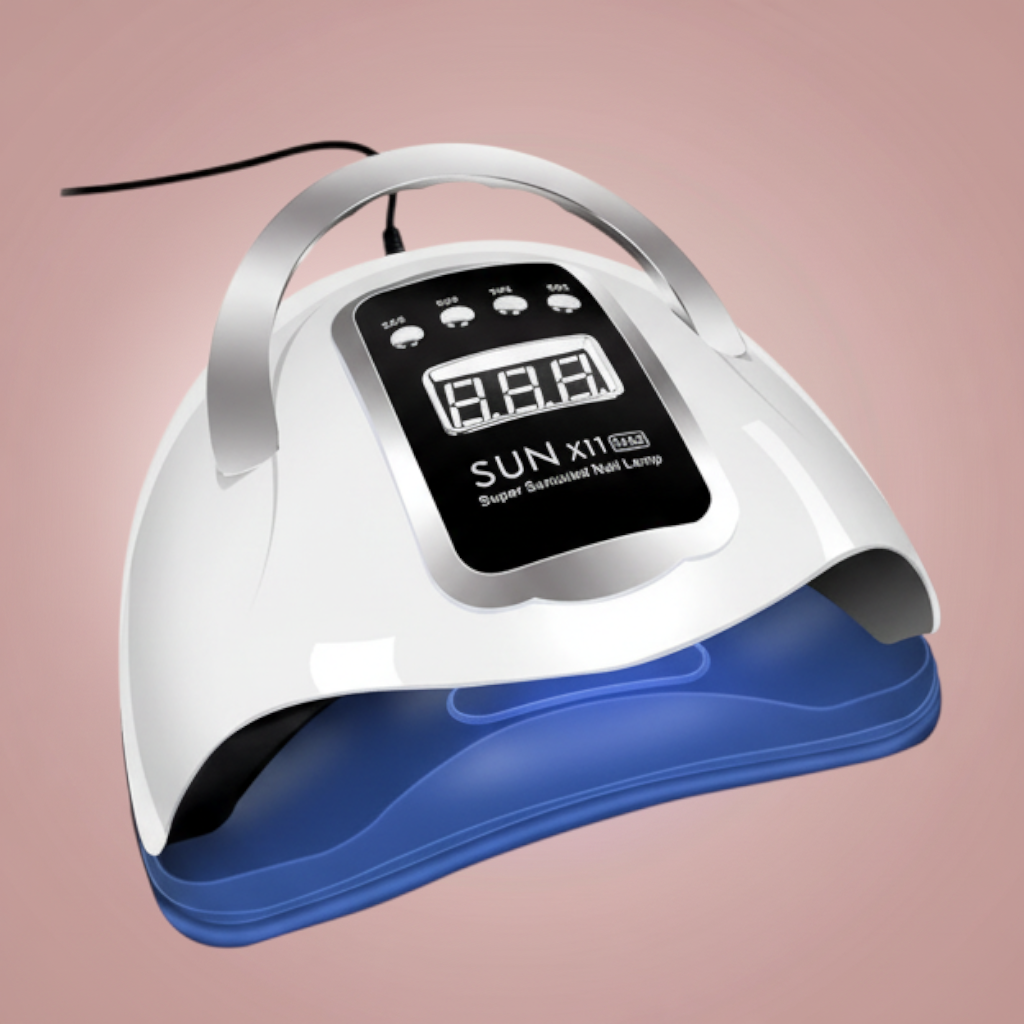 GlowCleanNails professionelle UV LED Nagellampe mit LCD-Display und 4 Timer-Einstellungen für Gel-Nagellack