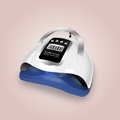 GlowCleanNails professionelle LED UV Nagellampe Sun-X11-max in Weiß und Blau mit LCD-Display und Timer-Funktion