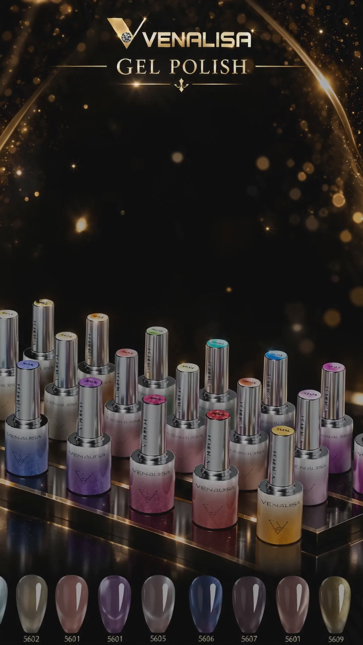 VENALISA Cat-Eye Glitzer-Farbgel – 10 ml